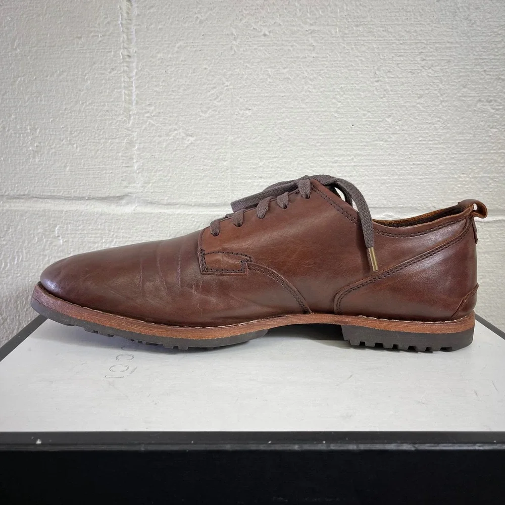 Timberland Boot Company Bardstown A19V9 Brown Leather Casual Oxford Men's 11 US